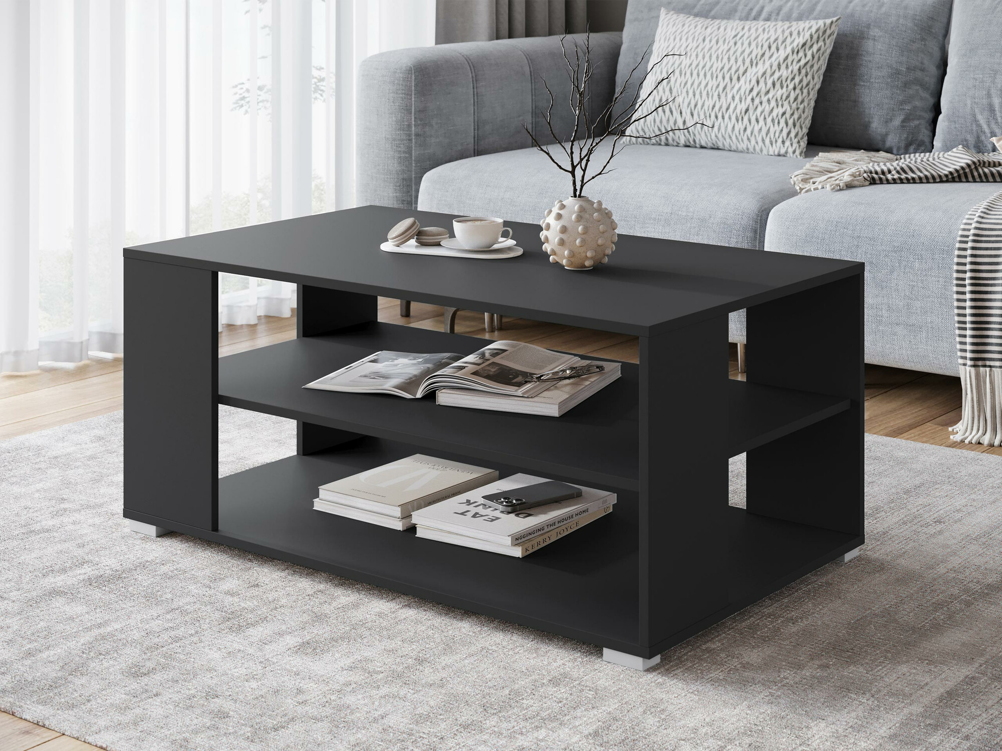Couchtisch Sarasota 187 (Graphit)