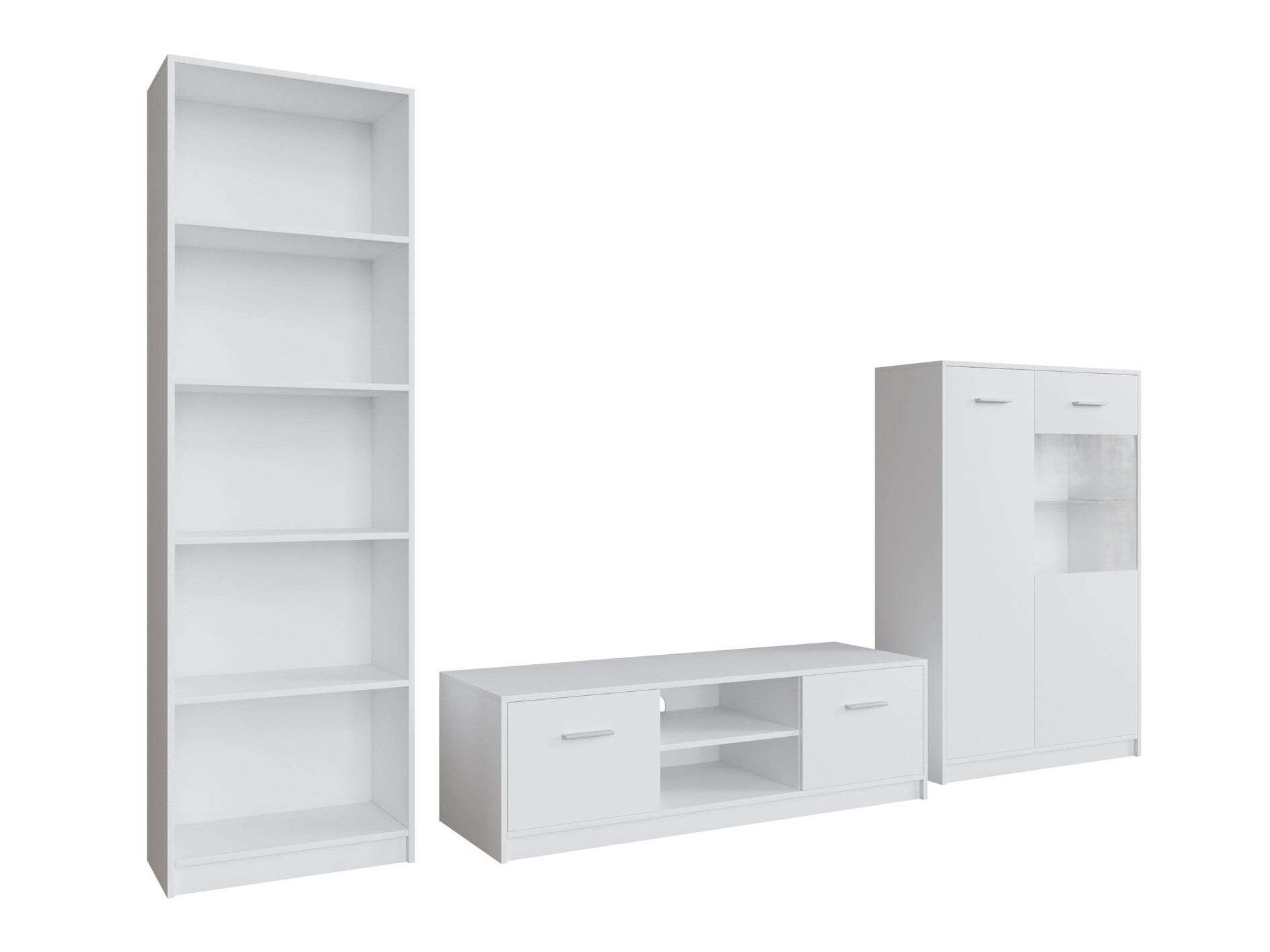 Wohnzimmer-Sets Novsore 164 (Weiß)