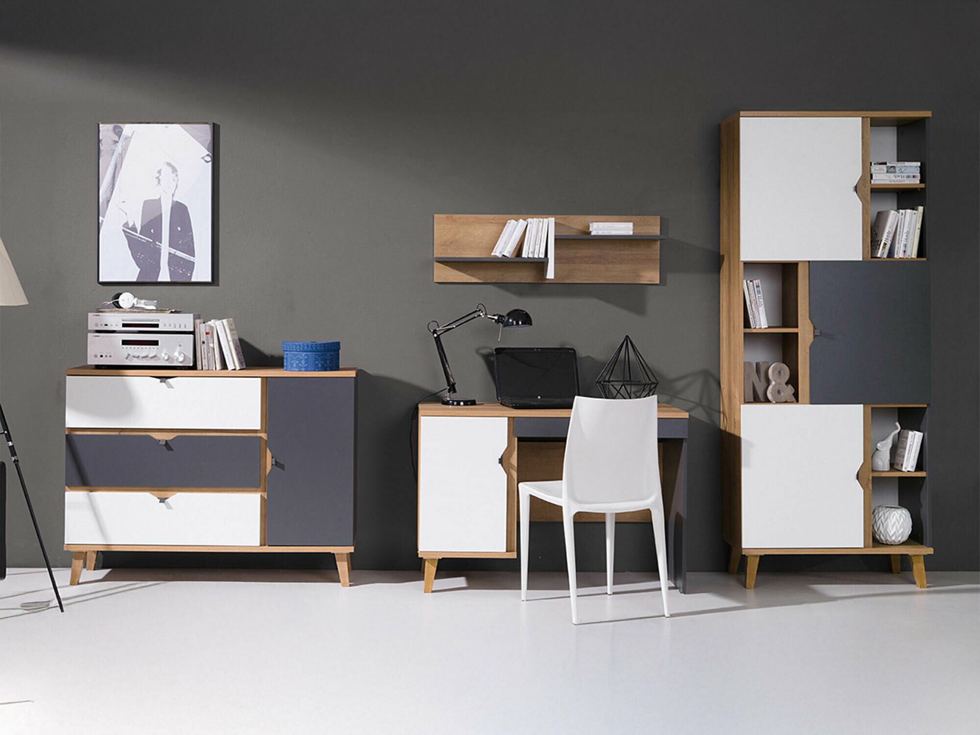 Kinderzimmer-Set Etrmoru 123