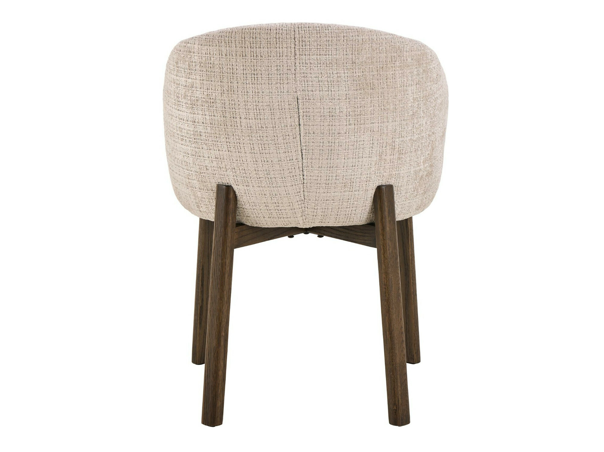 Stuhl Norsica 1001 (Beige + Dunkelbraun)