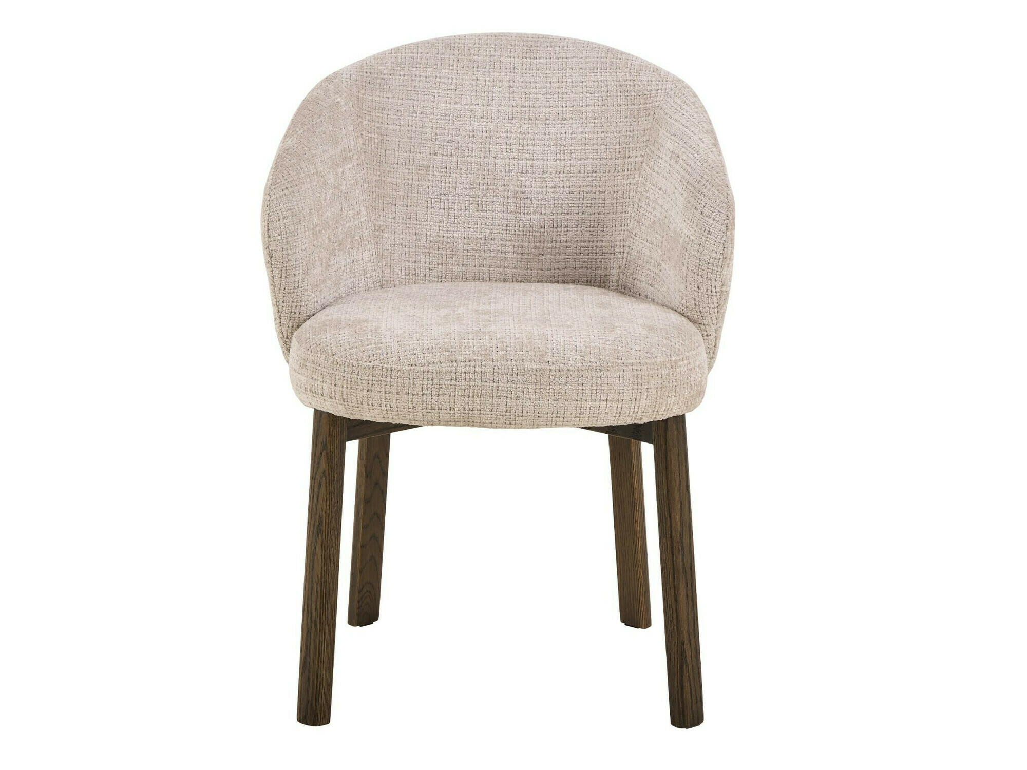 Stuhl Norsica 1001 (Beige + Dunkelbraun)