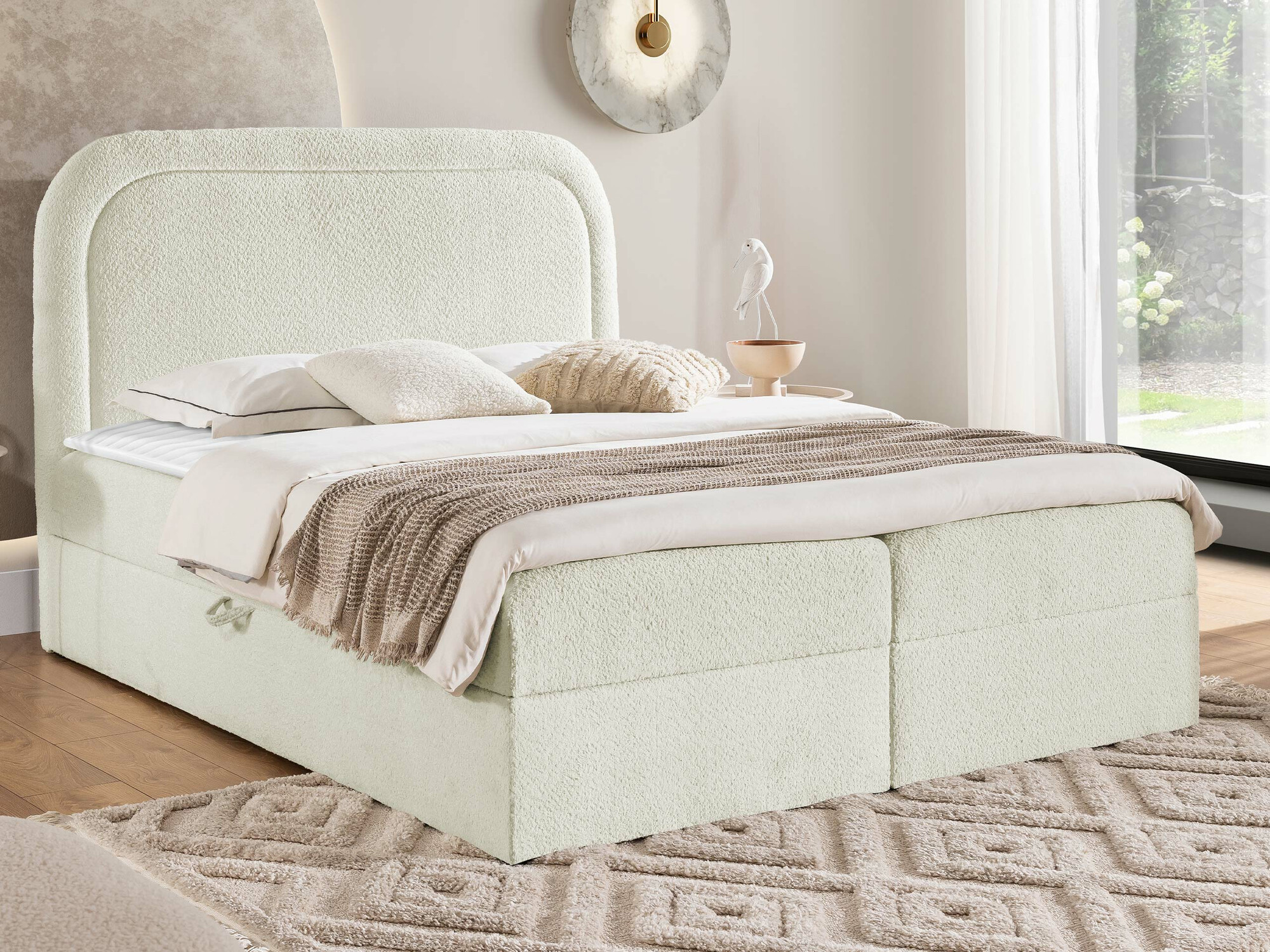 Boxspringbett Color (Coral 15)