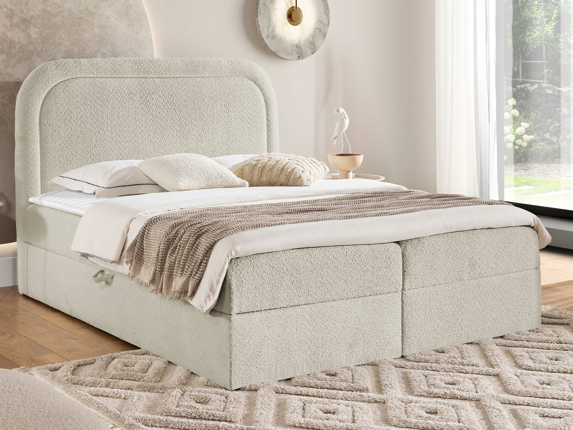 Boxspringbett Color (Coral 65)