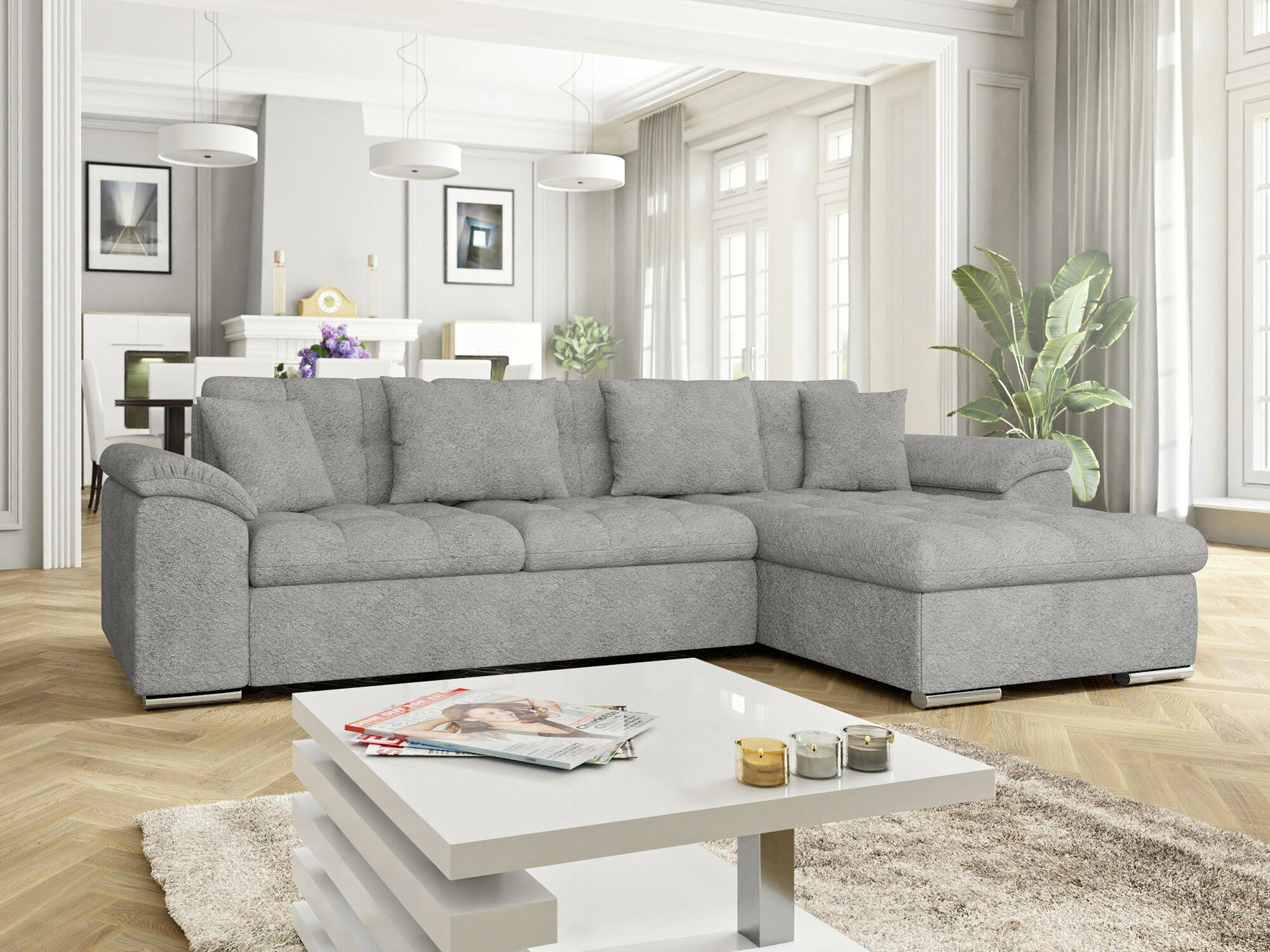 Ecksofa Comfivo 107 (Coral 75)