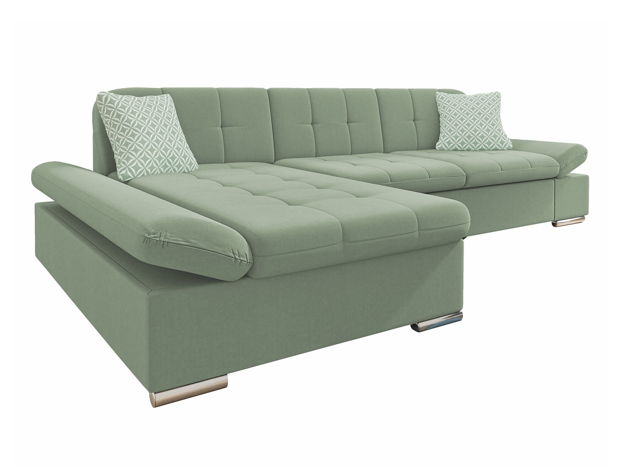 Ecksofa Comfivo Sanitas I (Uttario Velvet 2954 + Evo 29)