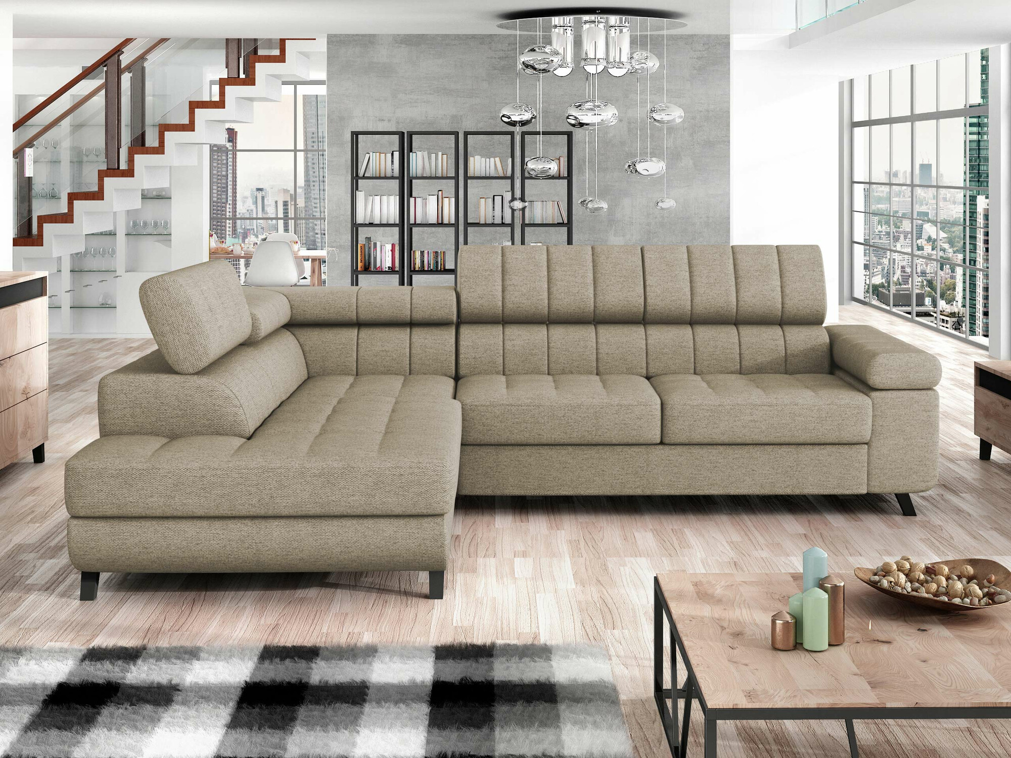 Ecksofa Comfivo Agnus (Matana 17)