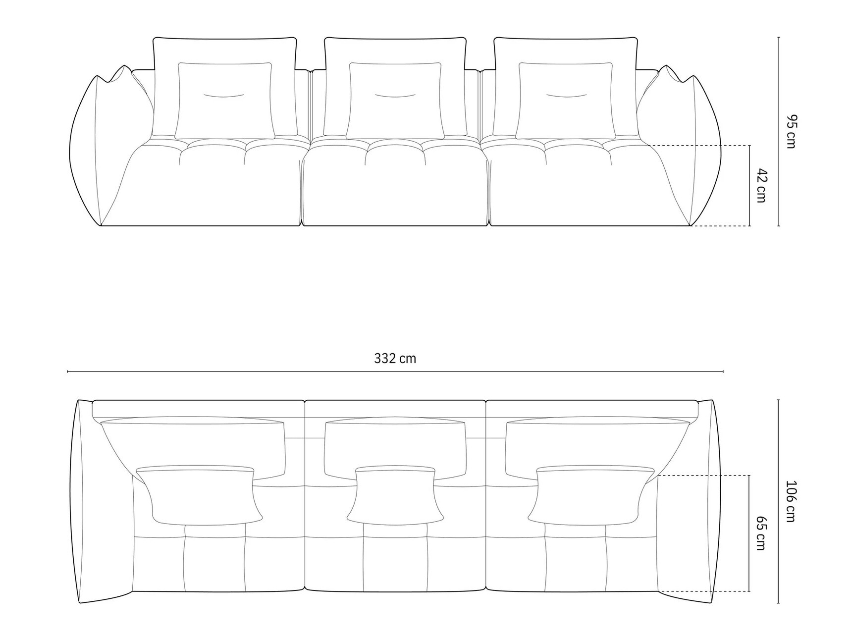 Modulares Sofa Benorli 101 (City 05)
