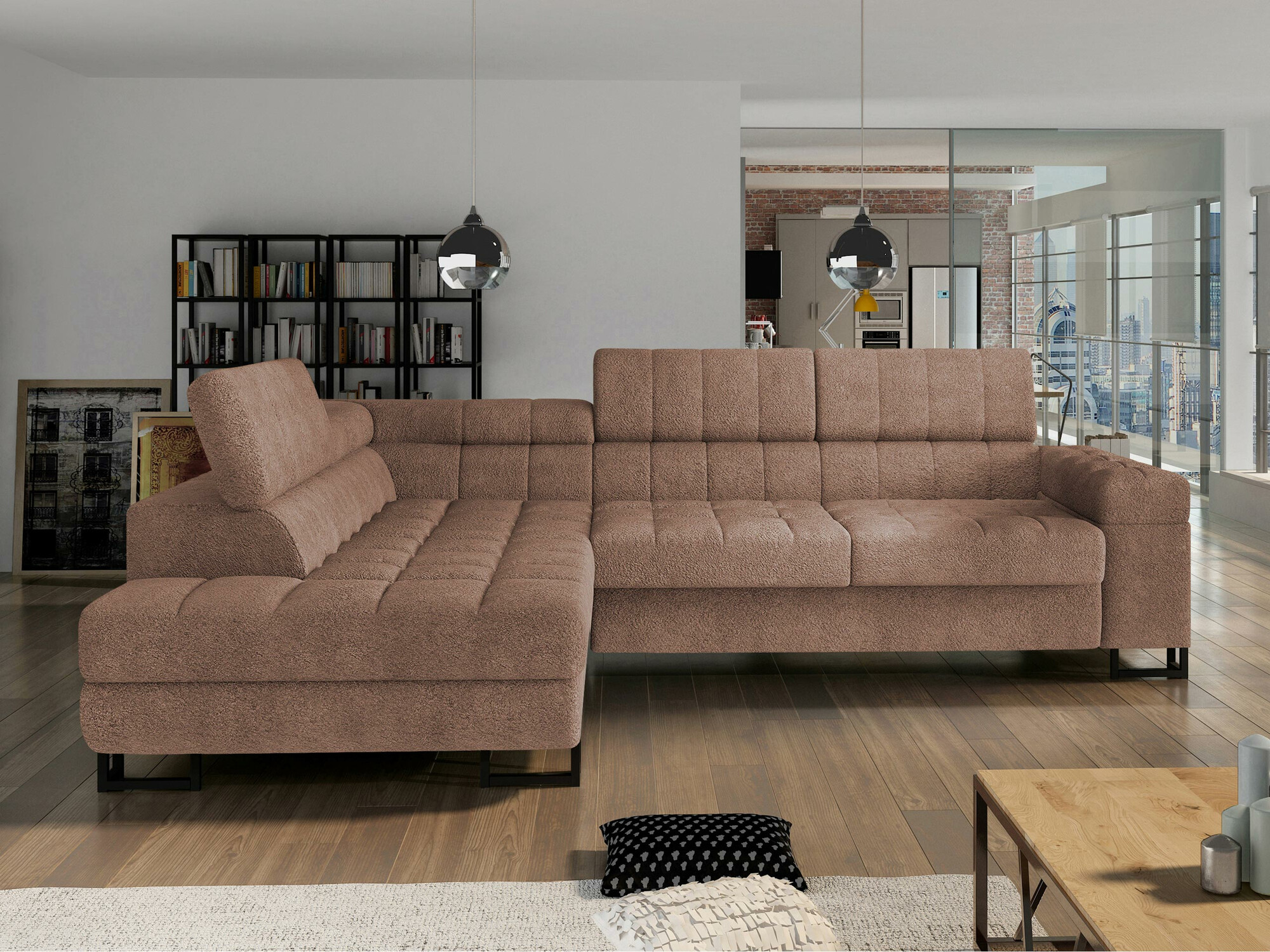 Ecksofa Comfivo 232 (Coral 45)
