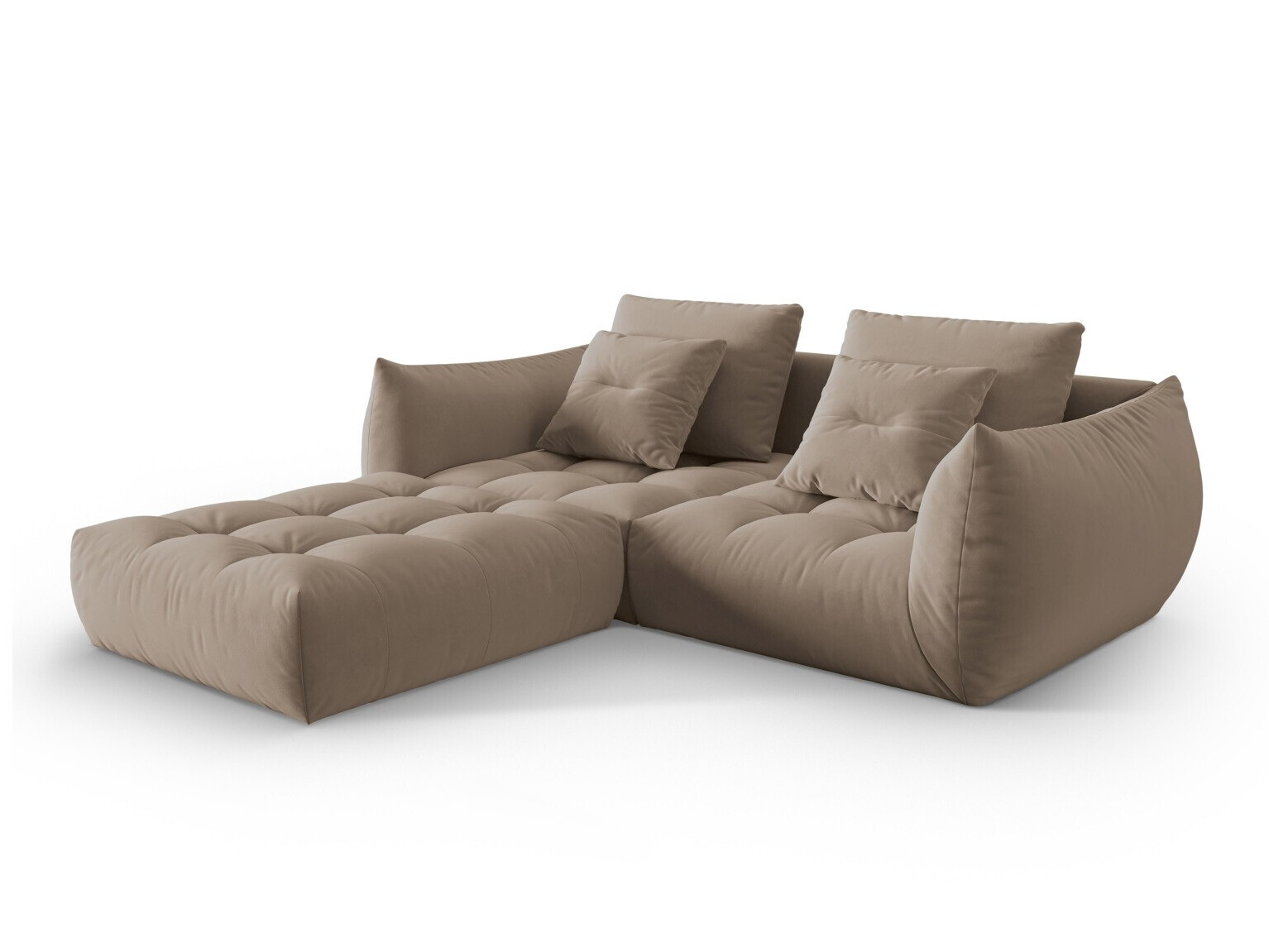 Modulares Ecksofa Benorli 102 (Casino Taupe)