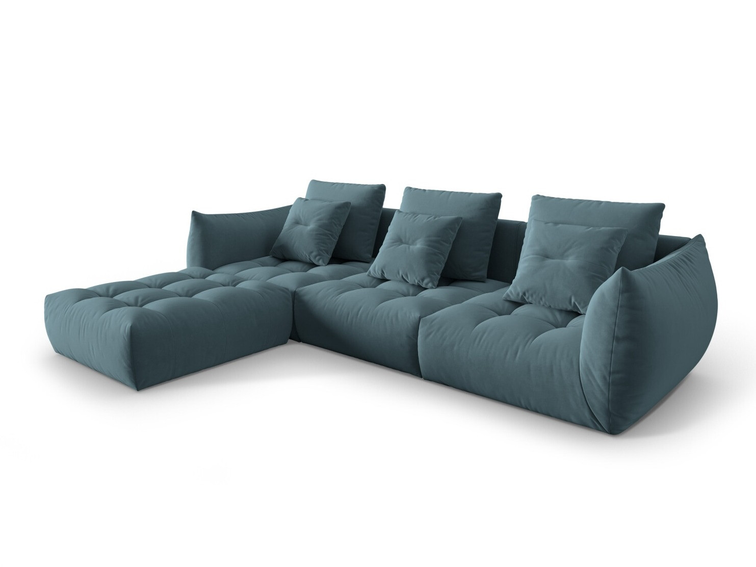Ecksofa Benorli 103 (Casino Dark Blue)
