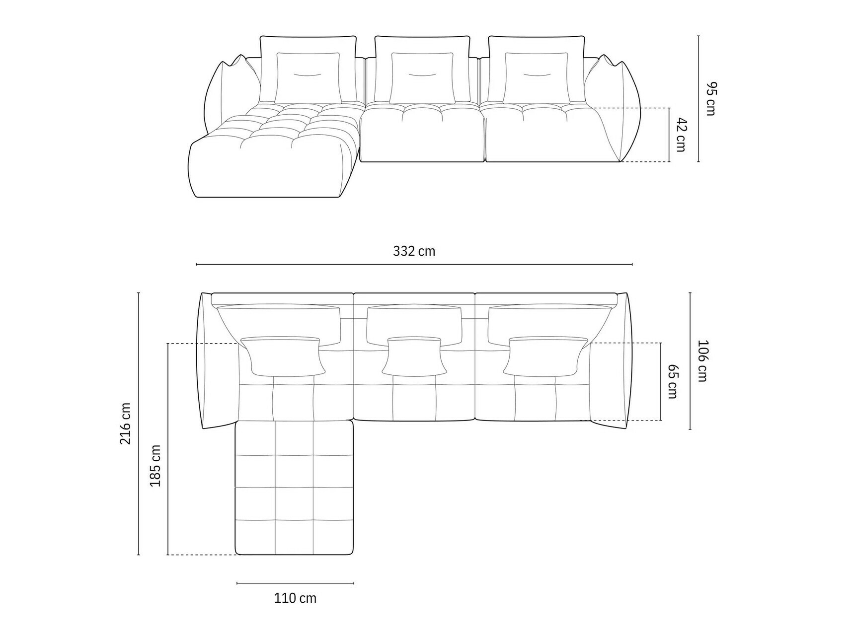 Ecksofa Benorli 103 (City 86)