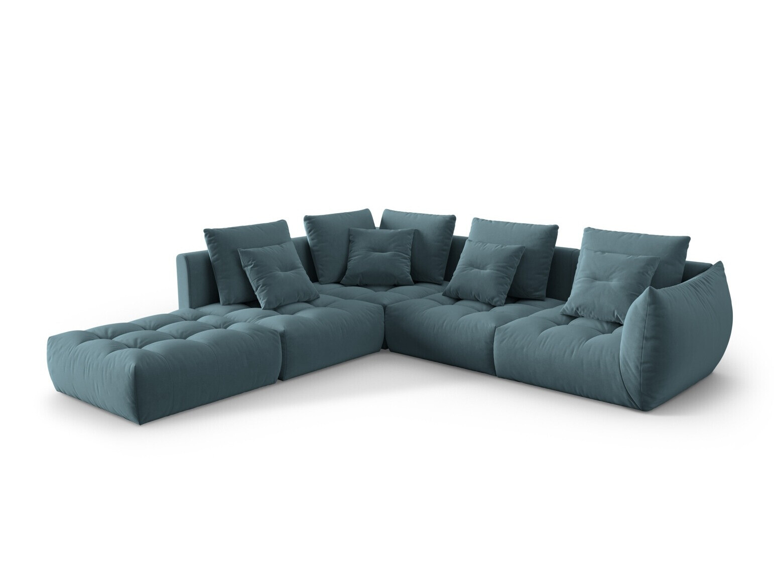 Ecksofa Benorli 104 (Casino Dark Blue)