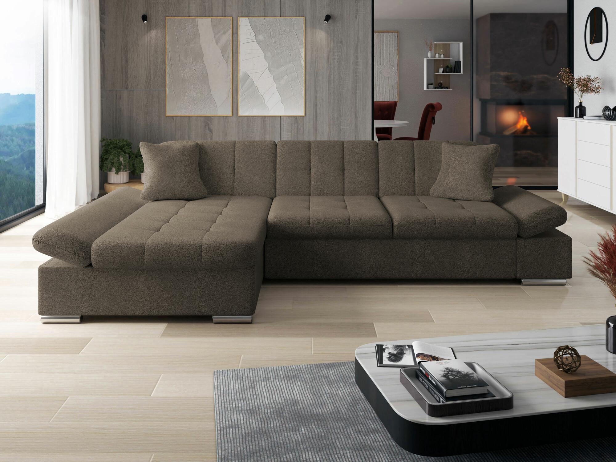 Ecksofa Comfivo Serenitas (Velo 625)