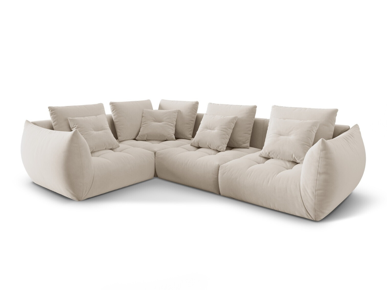 Modulares Ecksofa Benorli 105 (Casino Sand)