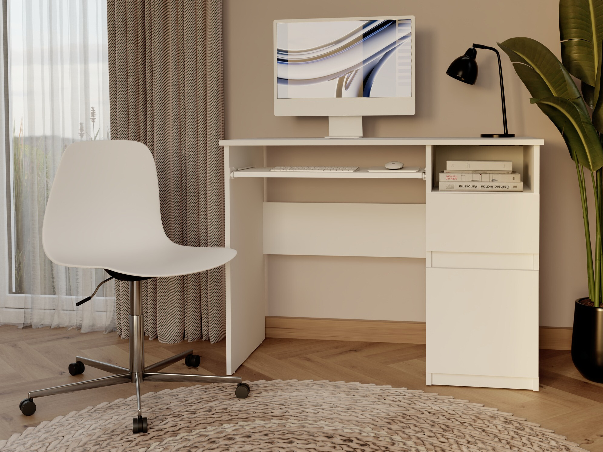 Bürotisch Mandeville 269 (Weiß)