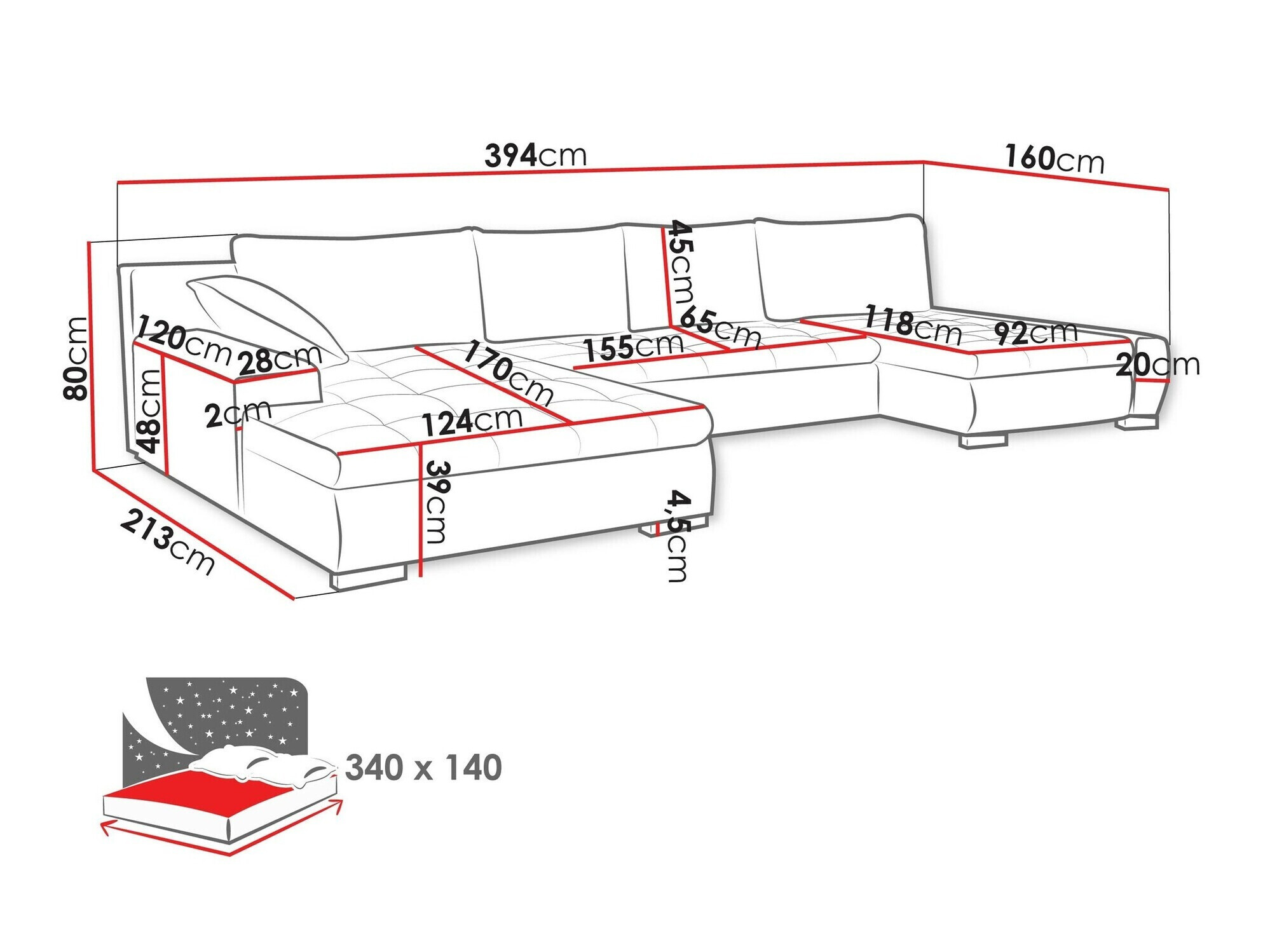 Ecksofa Comfivo 106 (Uttario Velvet 2951)