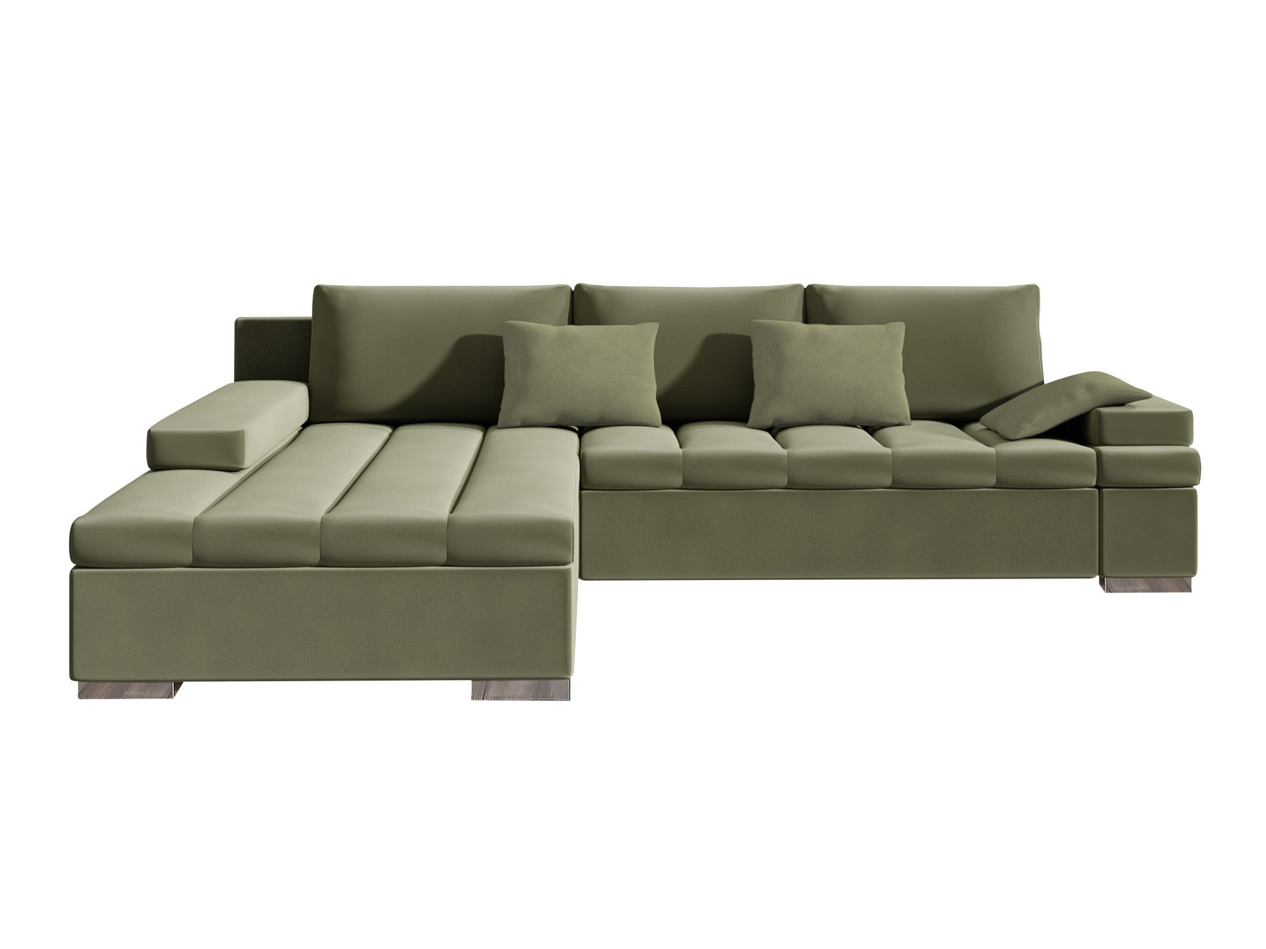 Ecksofa Comfivo Olivetum (Magic Velvet 2243)