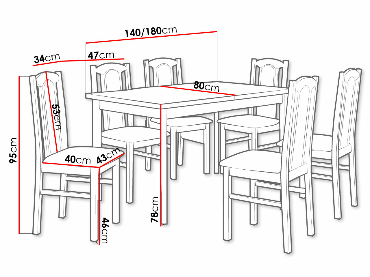 Essgruppe Victorville 313 (Weiß)