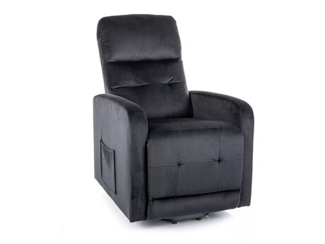 Sessel Liegesessel Detroit 197 (Schwarz)