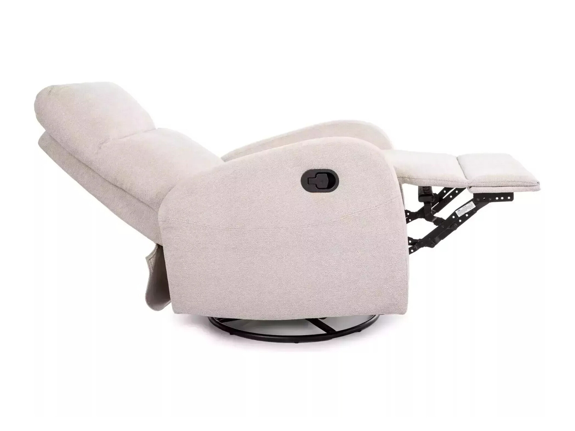 Sessel Liegesessel Detroit 334 (Cremefarben)