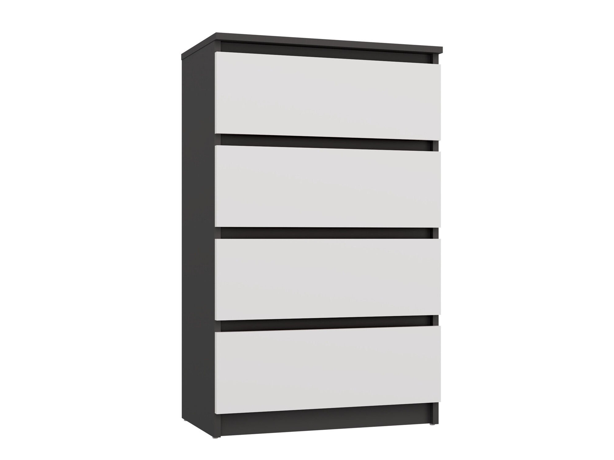 Kommoden Elbvelu 105 (Weiß + Anthrazit)