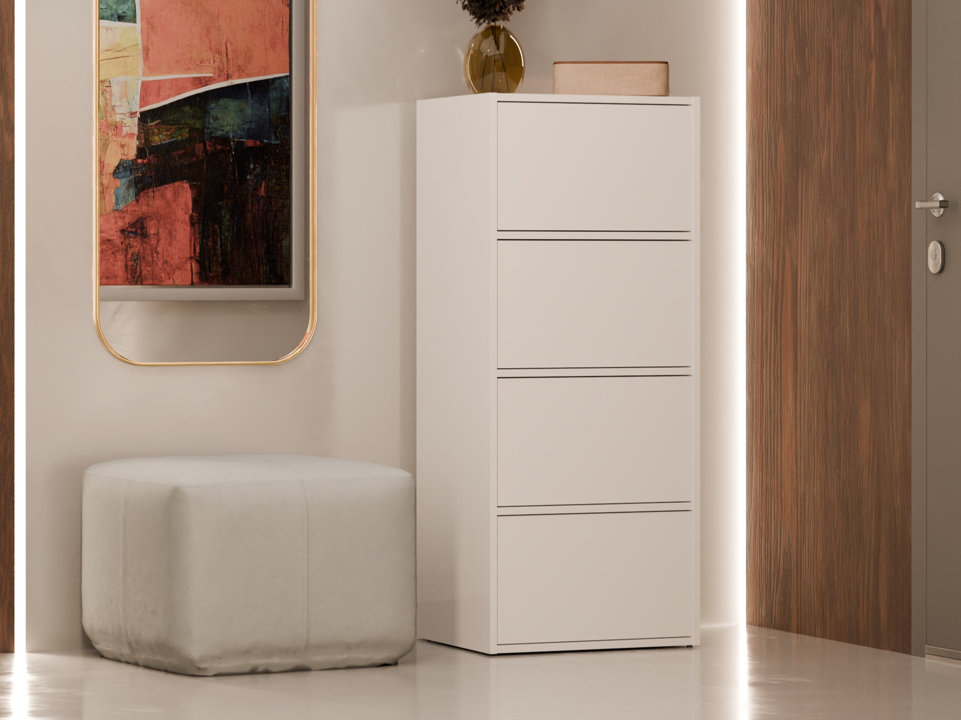 Sideboard Mandeville 298 (Weiß)