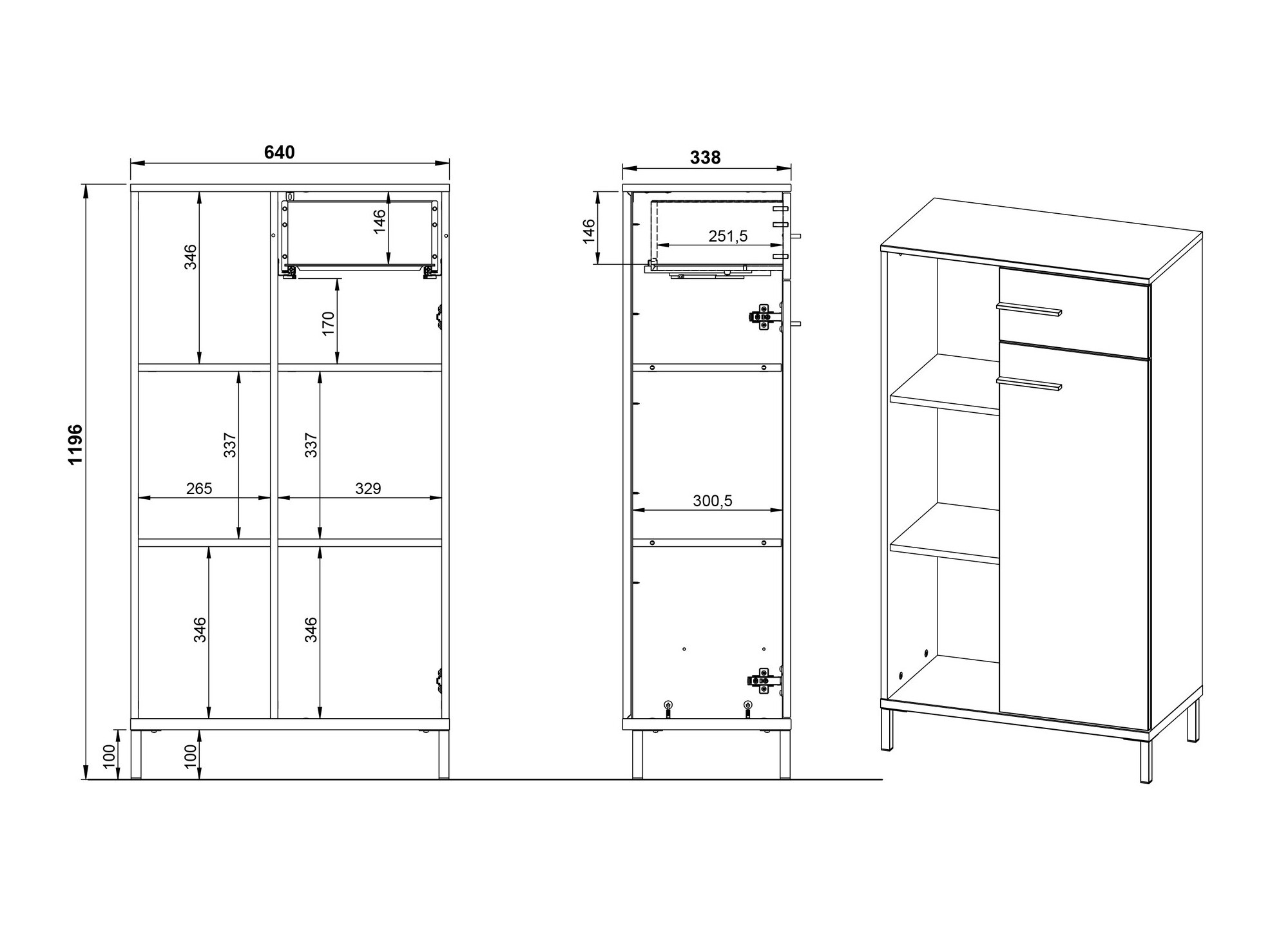 Heimbüro-Set Solaro 102 (Kaschmir)