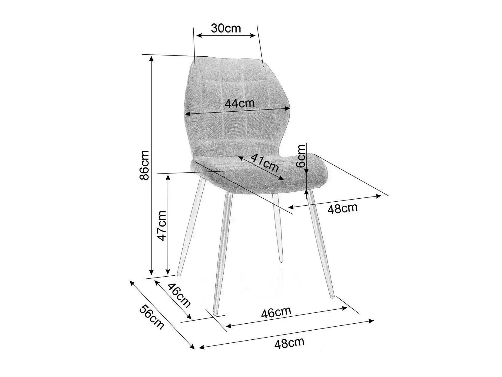 Stuhl Detroit 718 (Beige)