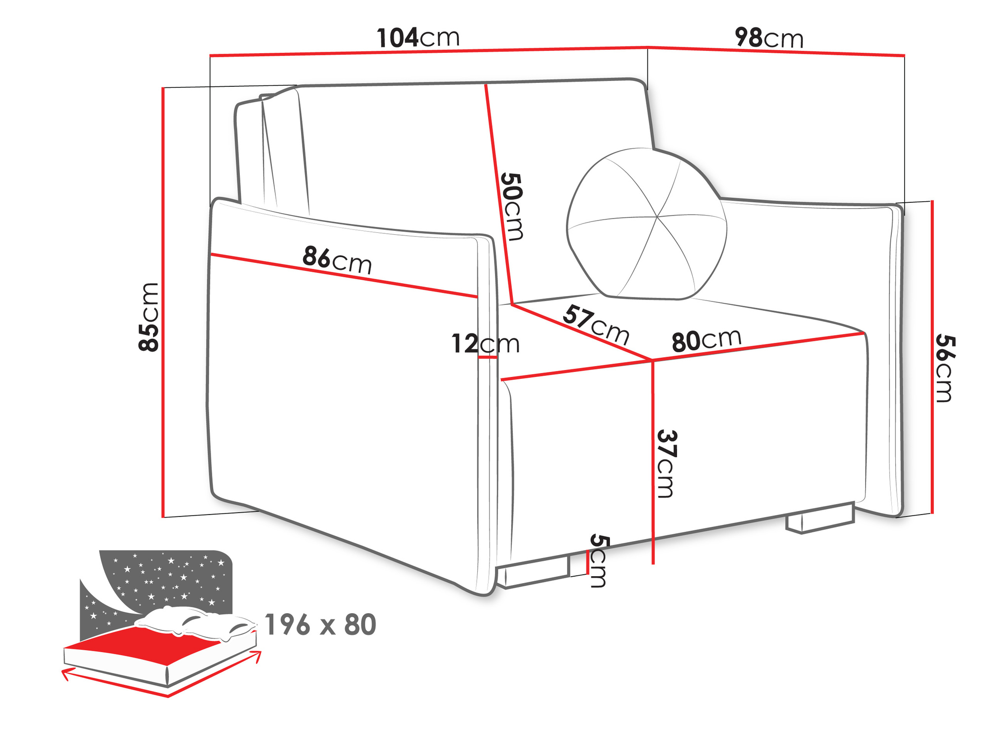 Sessel Velven I (Soul 1)
