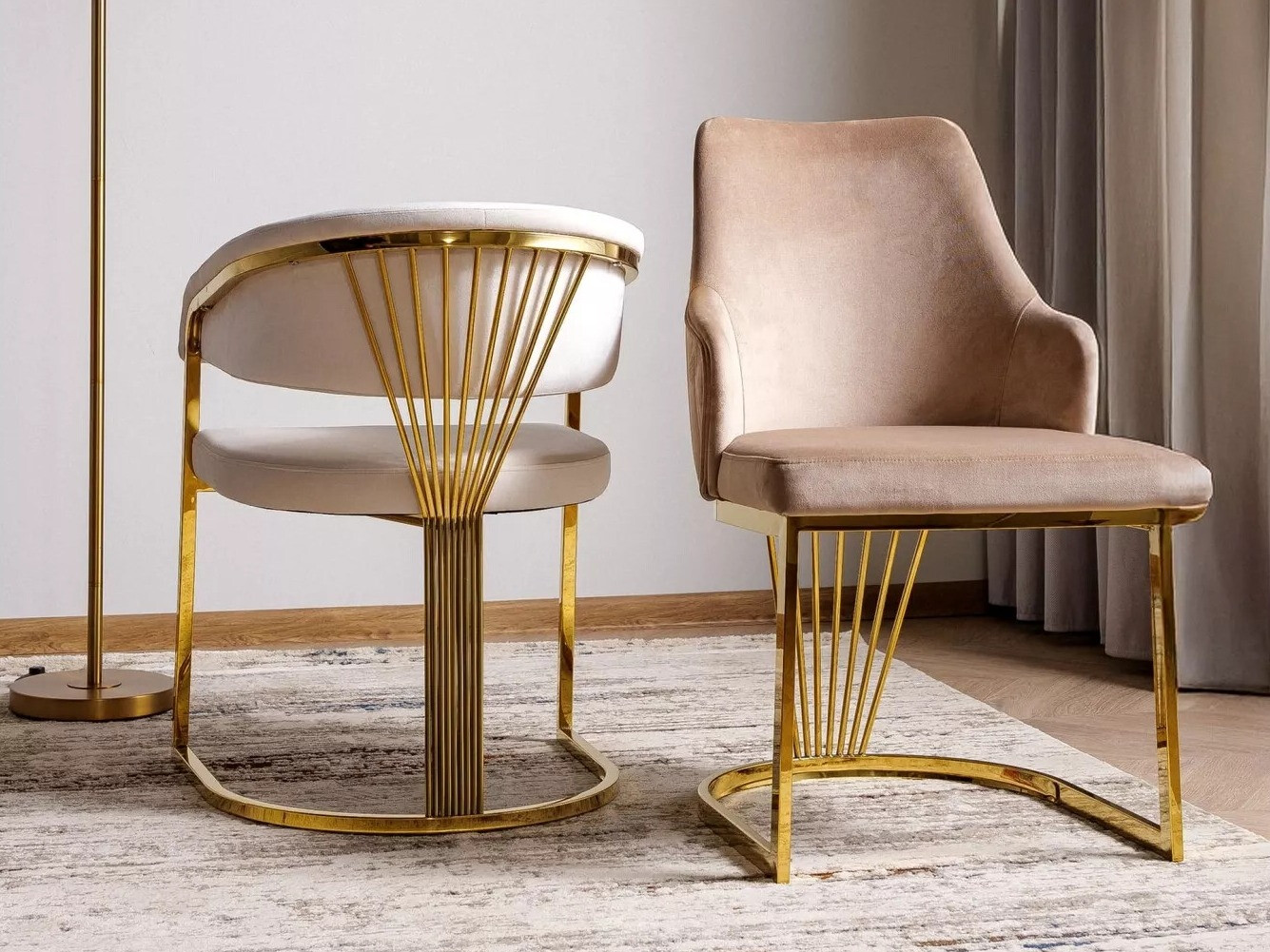 Stuhl Detroit 728 (Cremefarben)