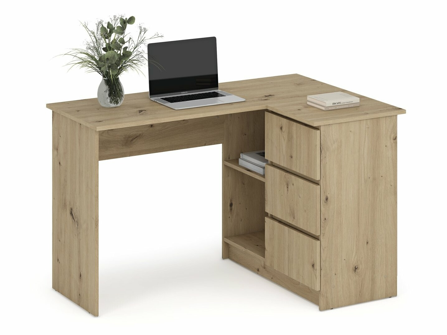 Eckschreibtisch Houston 1950 (Artisan Eichenholzoptik)