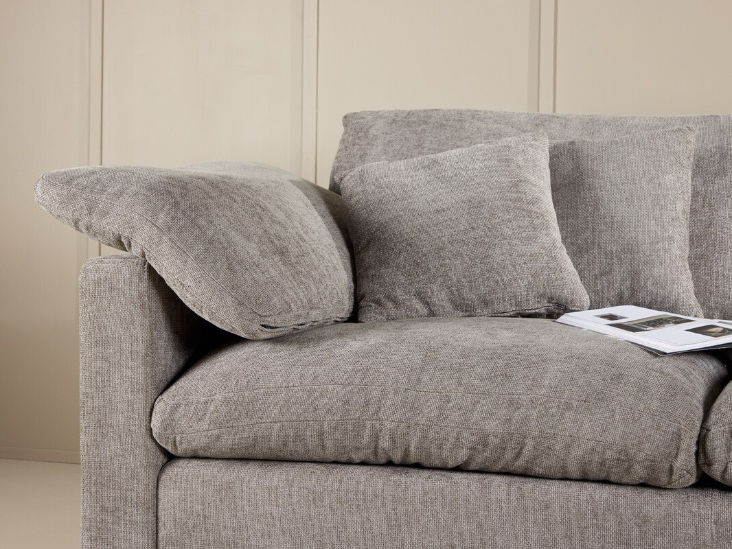 Ecksofa Dallas 4813 (Dunkelgrau)