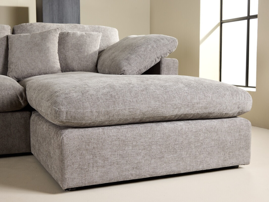 Ecksofa Dallas 4813 (Dunkelgrau)