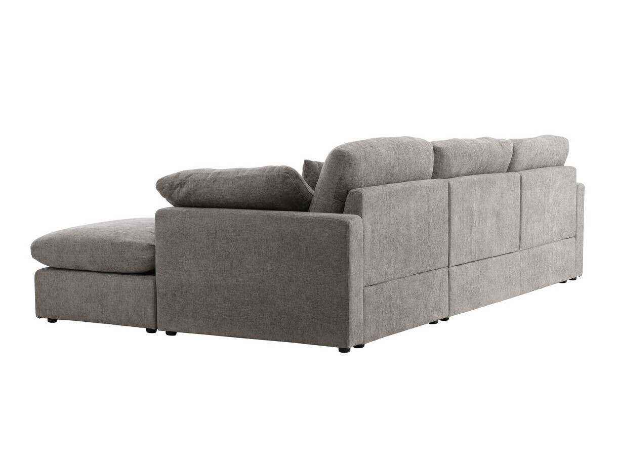 Ecksofa Dallas 4813 (Dunkelgrau)