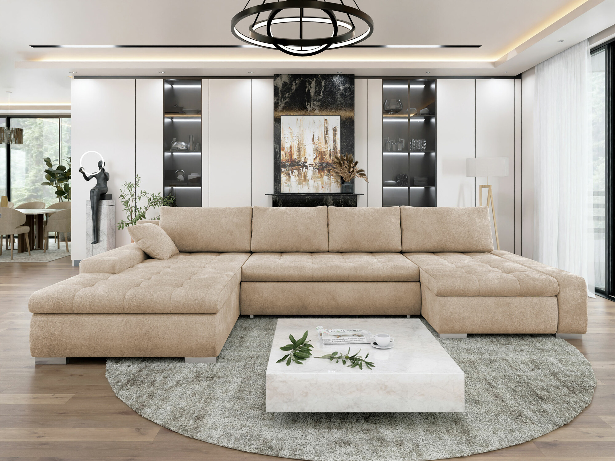 Ecksofa Comfivo Oliva (Clara 215.03)