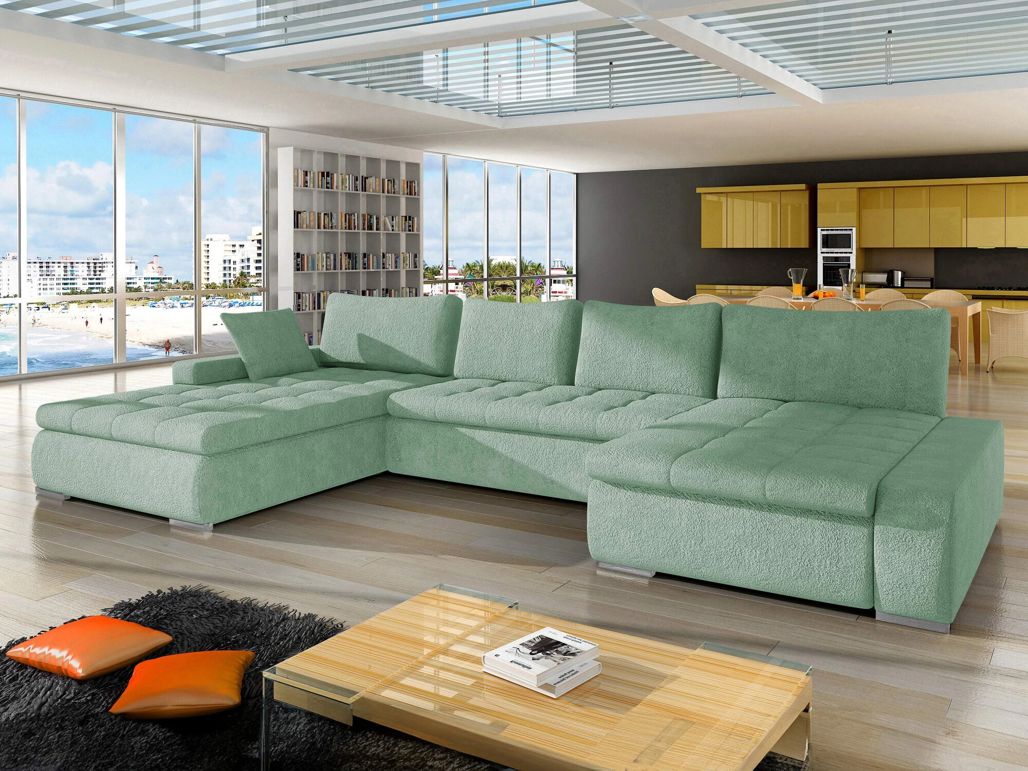 Ecksofa Comfivo 106 (Coral 55)
