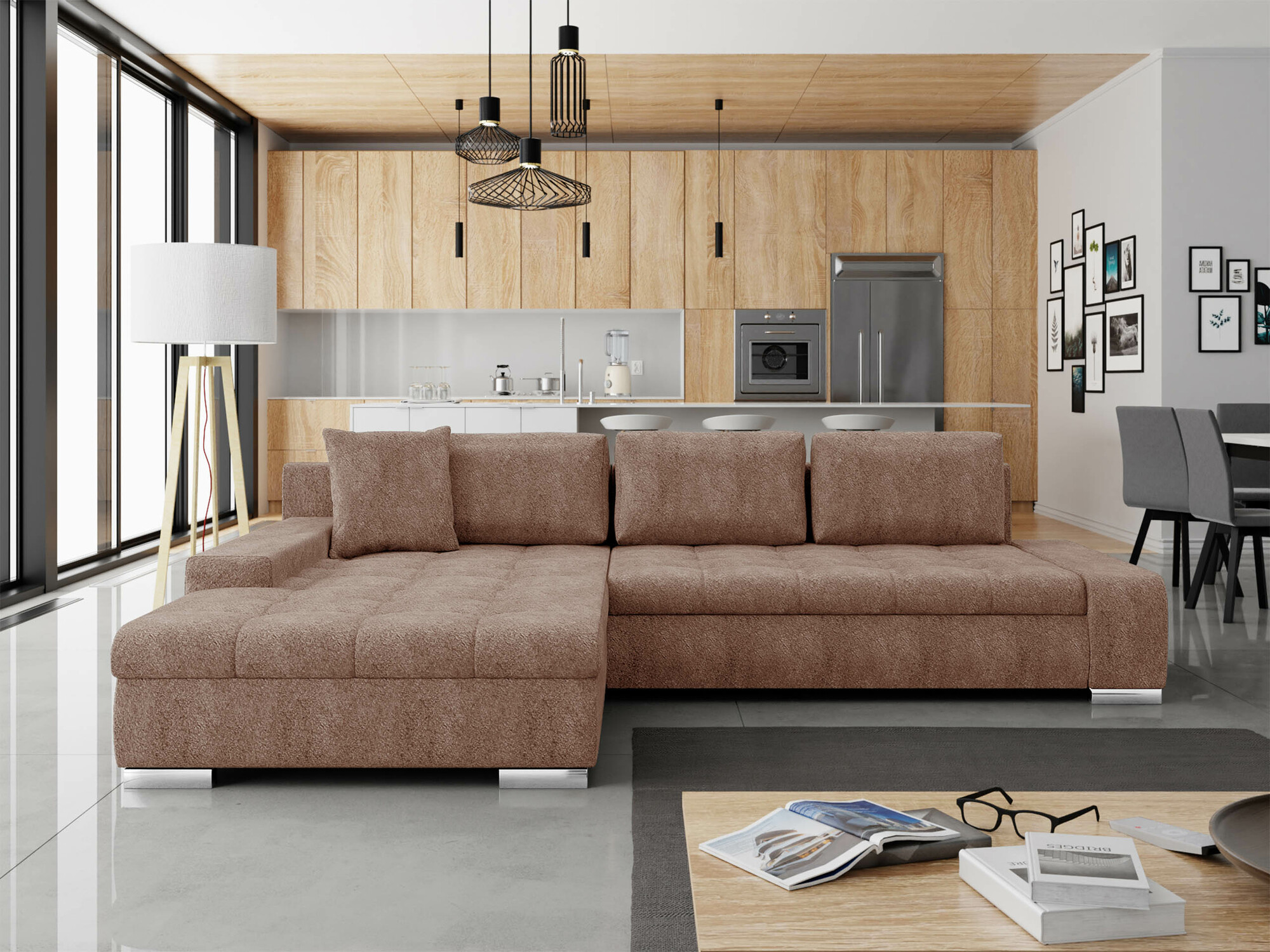 Ecksofa Comfivo 147 (Coral 45)