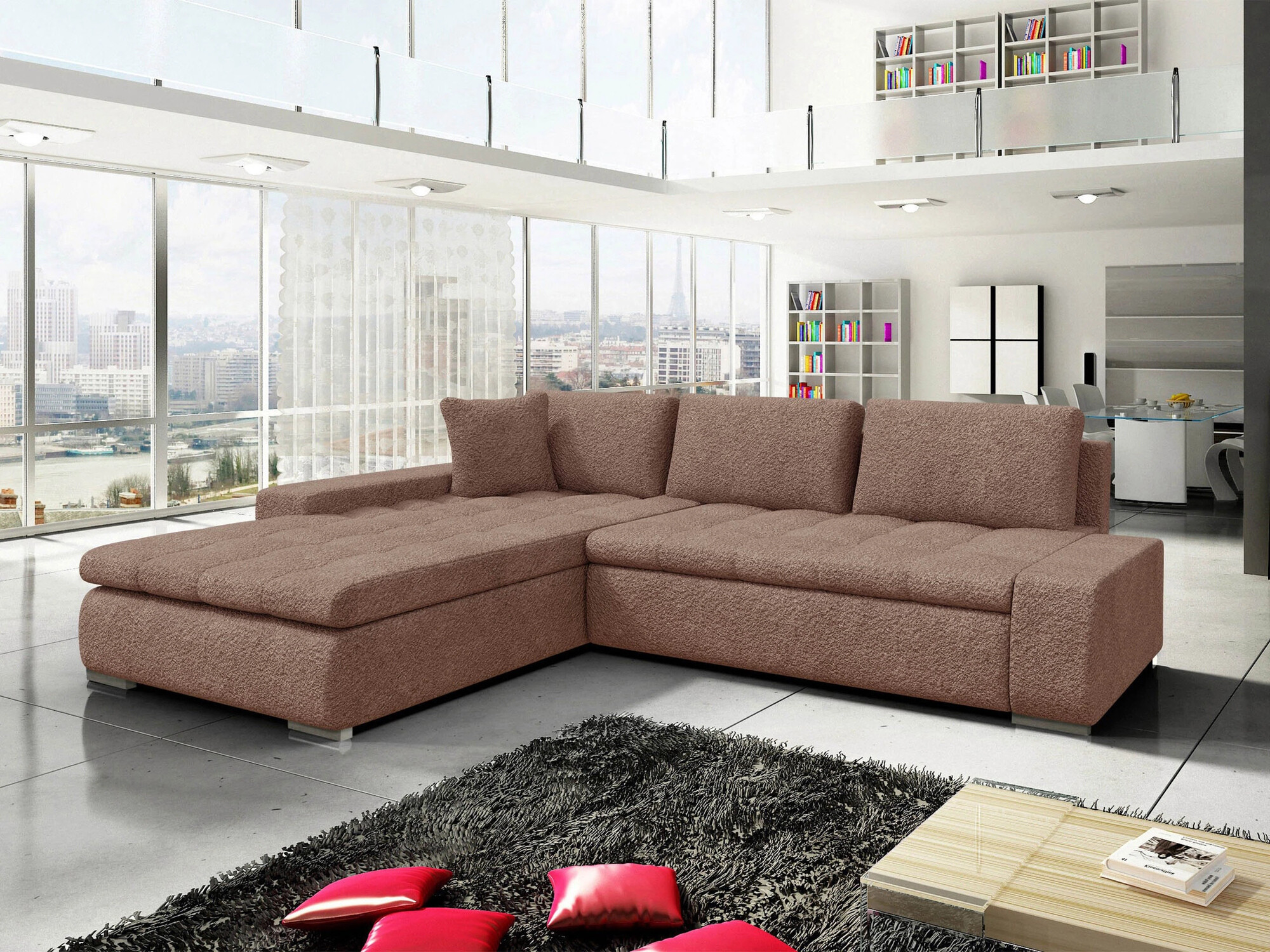 Ecksofa Comfivo 147 (Coral 45)