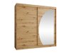 Kleiderschrank Hartford 507 (Artisan Eichenholzoptik)
