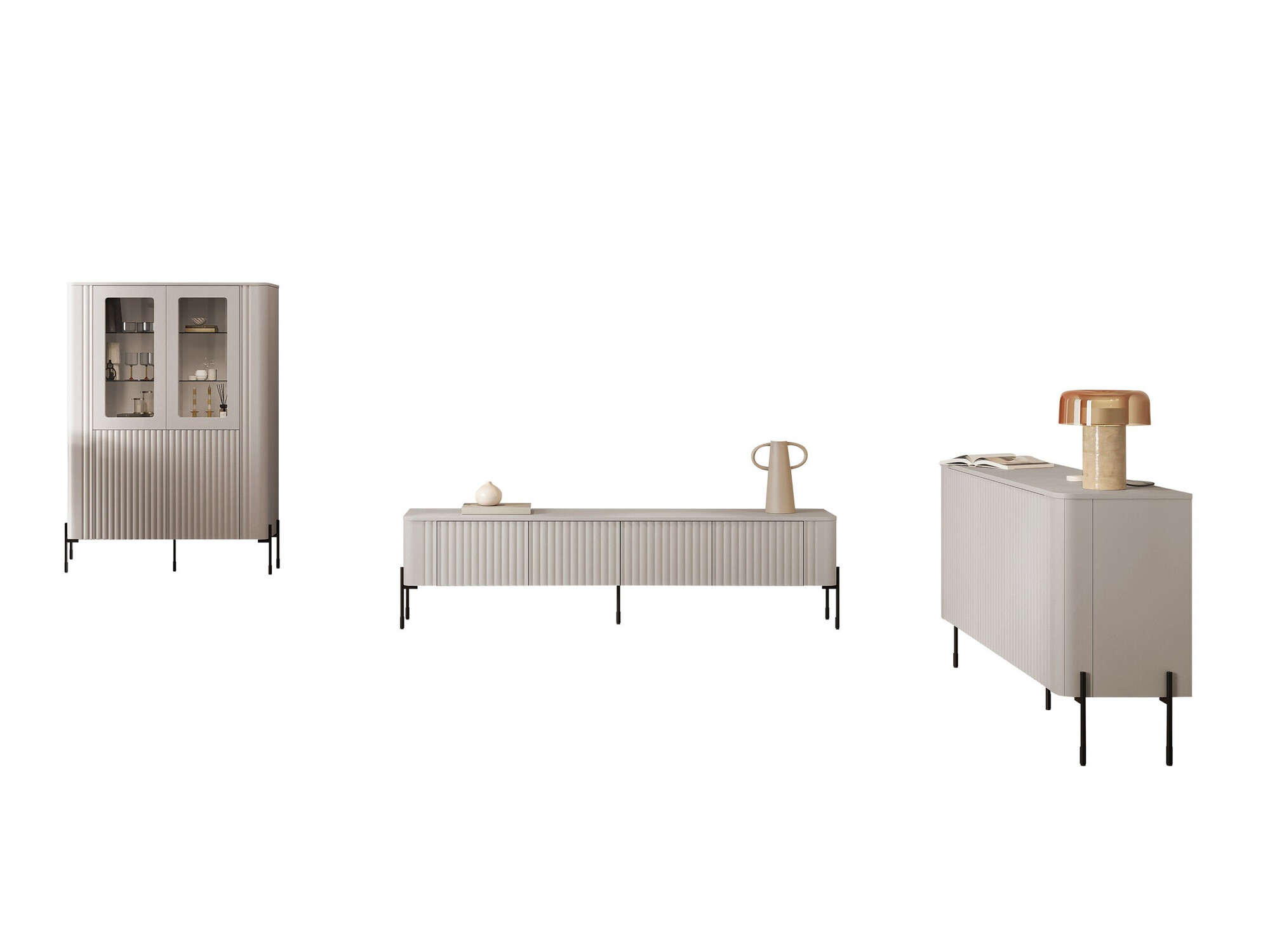 Wohnzimmer-Sets Mavnue 104 (Kaschmir)