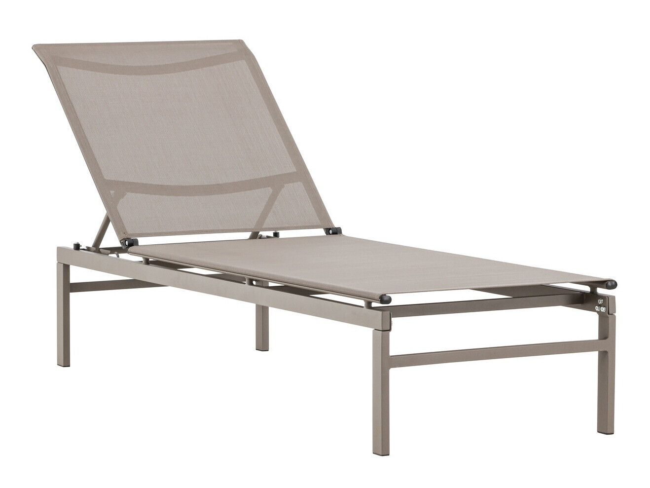 Garten-Loungesessel Dallas 4834 (Beige + Hellbraun)