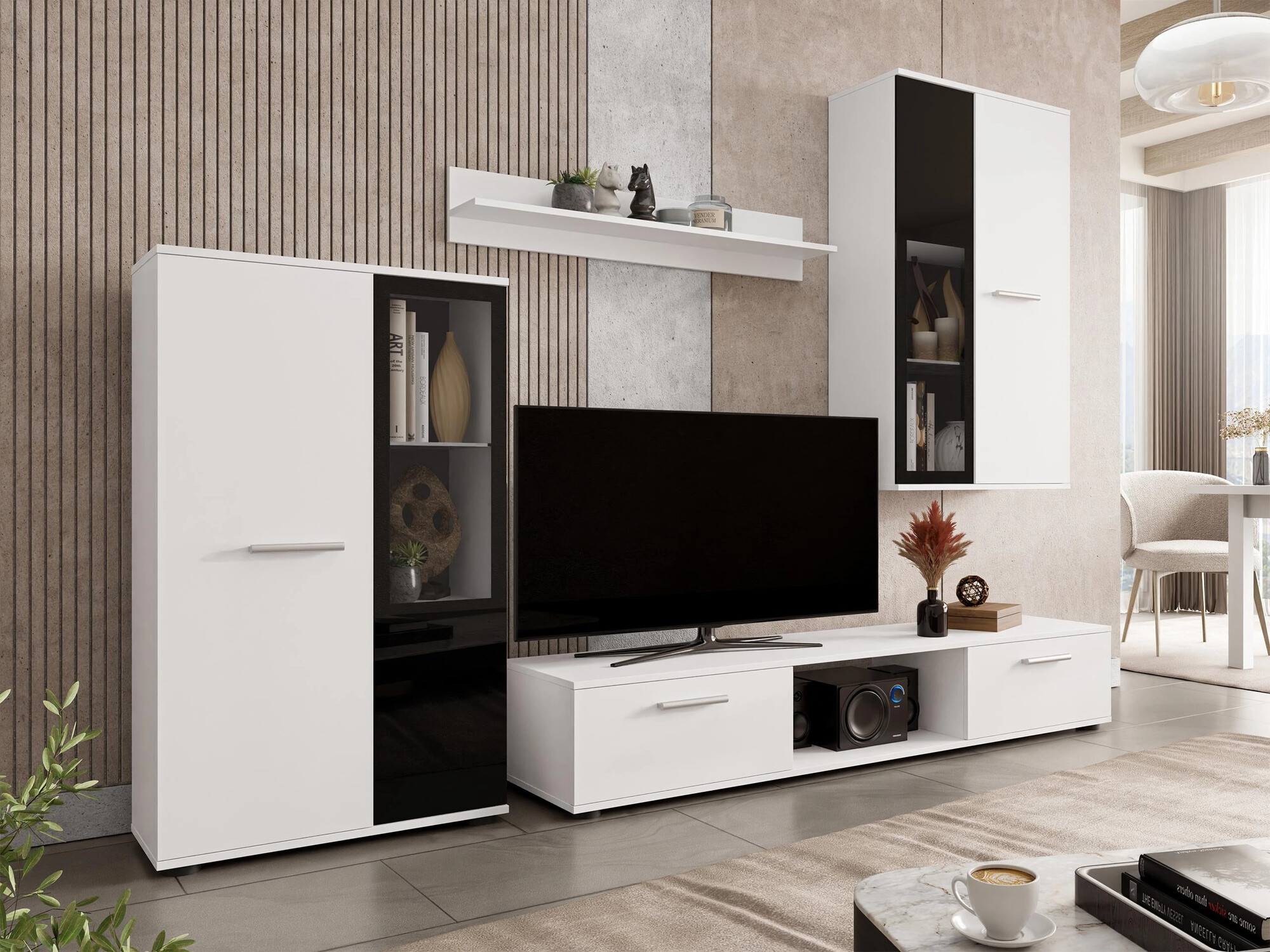 Wohnzimmer-Sets Genio (Weiß)