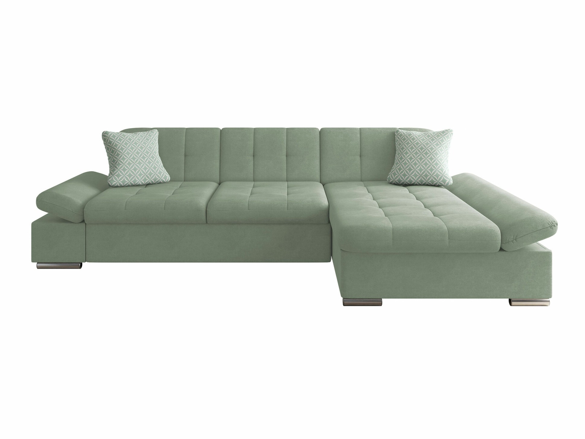 Ecksofa Comfivo Serenitas (Uttario Velvet 2954 + Evo 29)