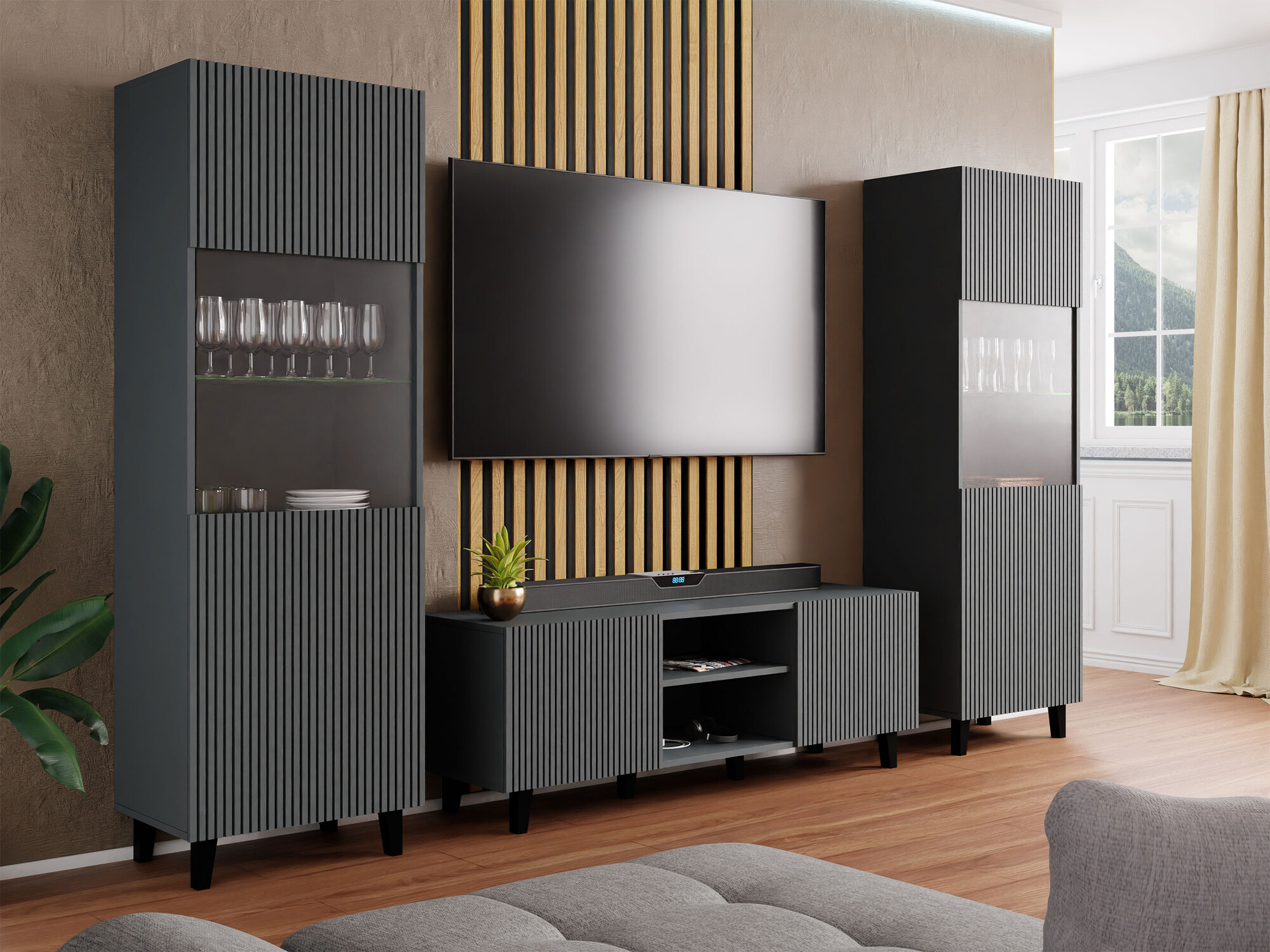 Regal Comes (Anthrazit)