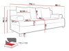 Schlafsofa Comfivo 125 (Poso 29)