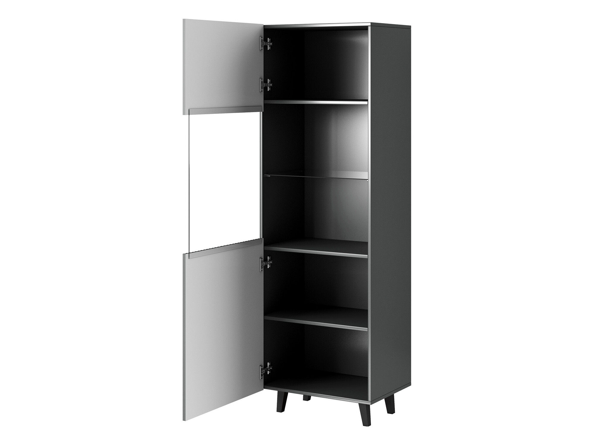 Wohnzimmer-Sets Remeta 110 (Anthrazit)