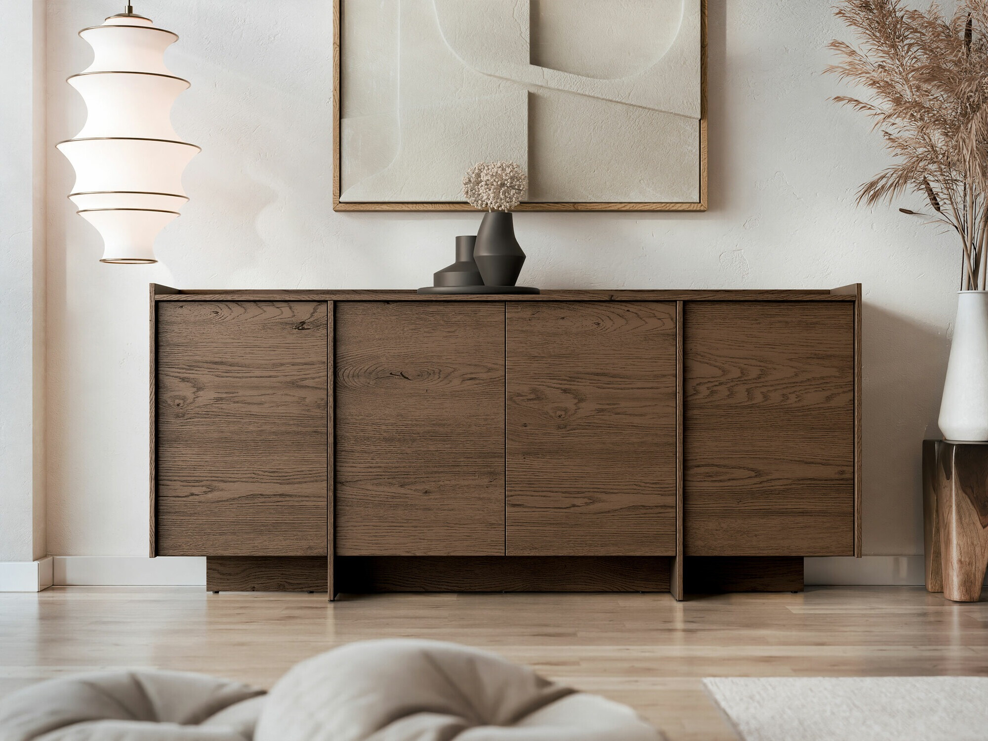 Sideboard Filus (Eichenholzoptik dunkel)