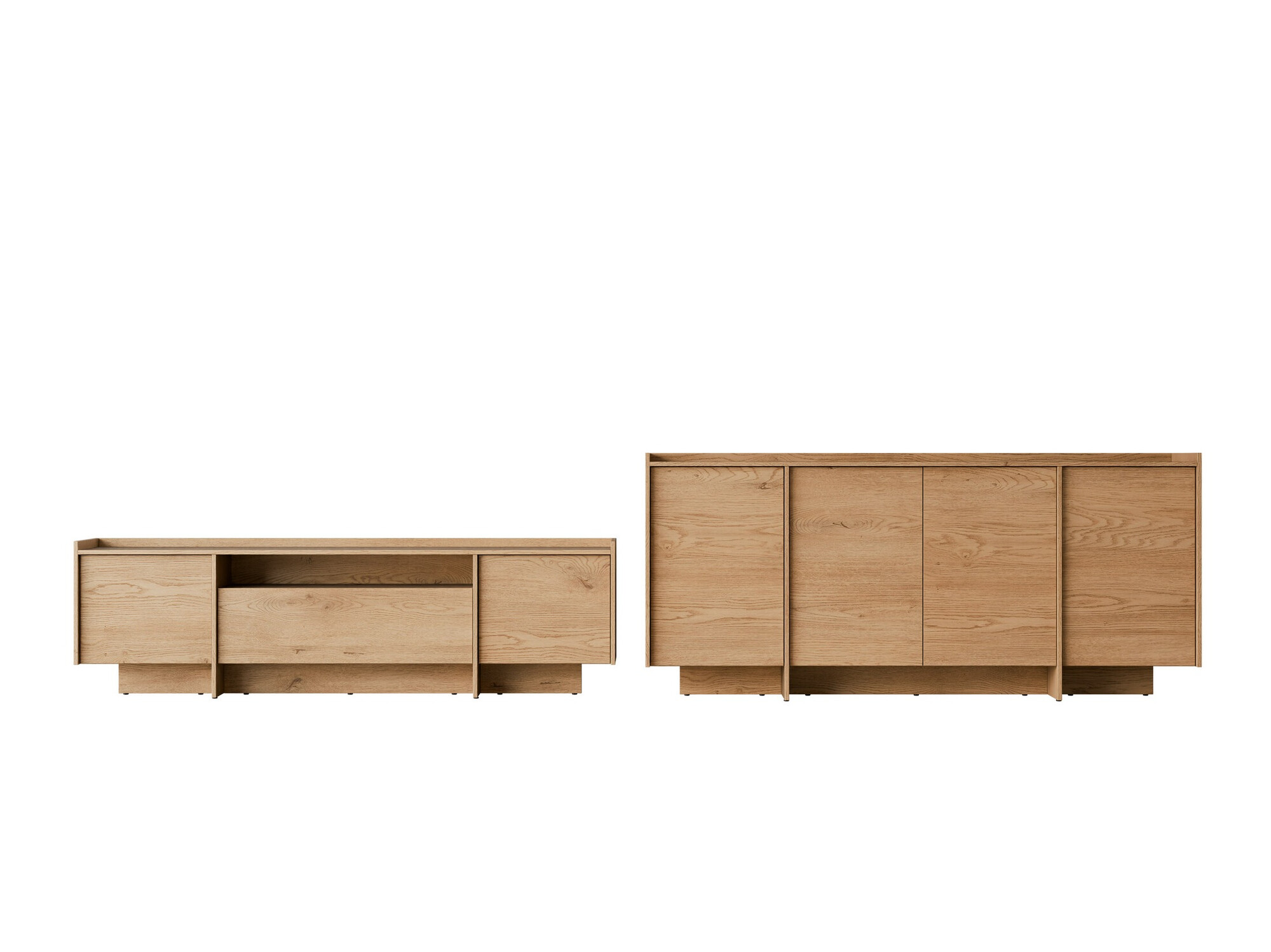 Wohnzimmer-Sets Filus (Eiche Cremona)