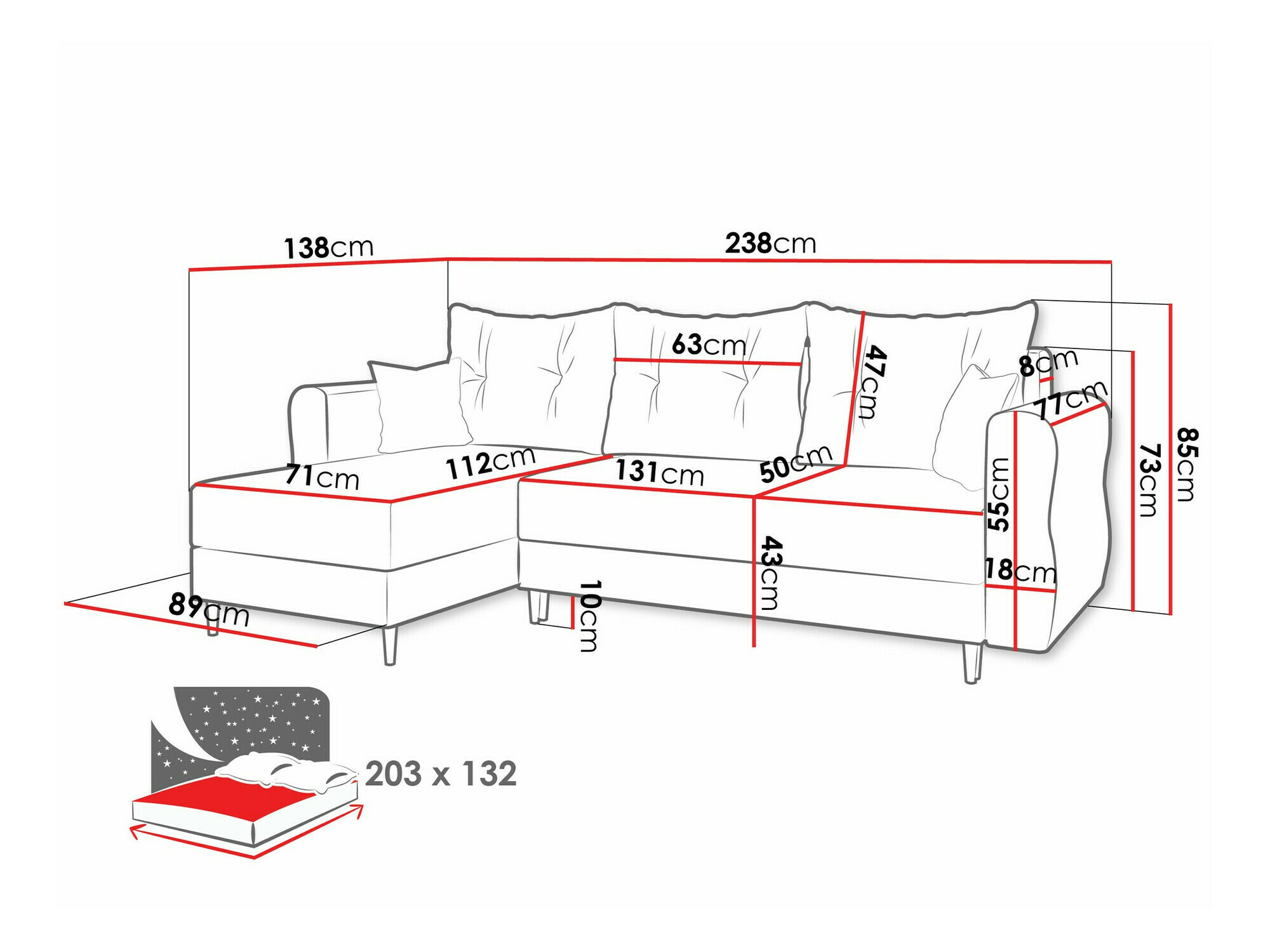 Ecksofa Veldala 102 (Manila 29)