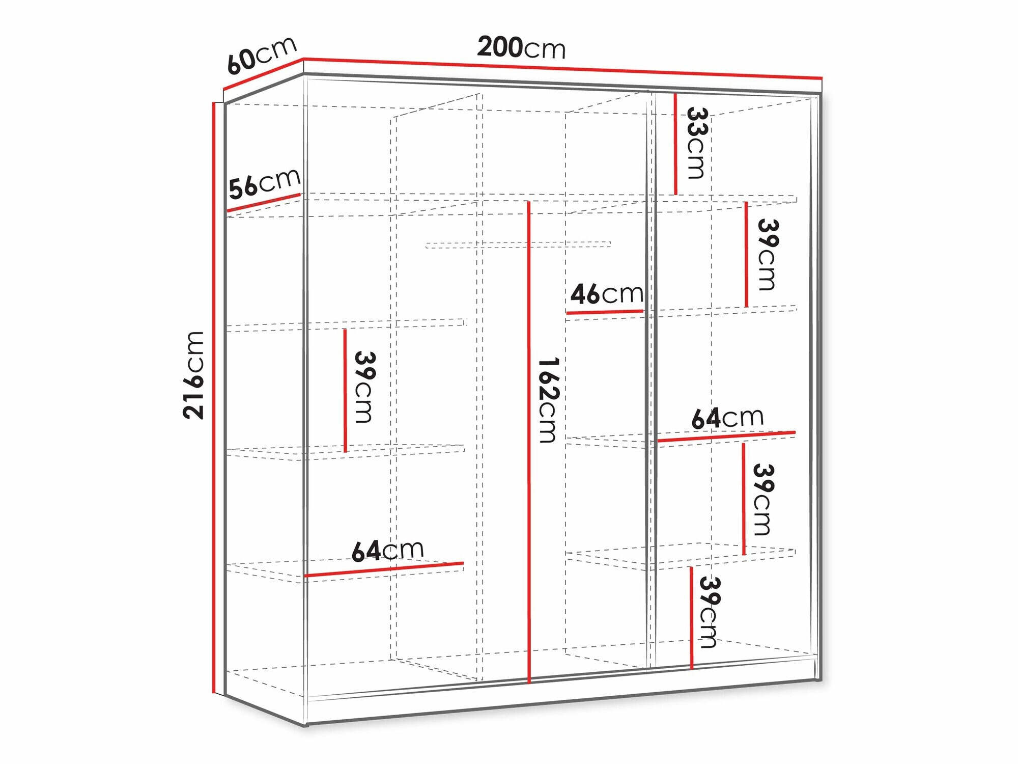 Kleiderschrank Comfivo Papilio